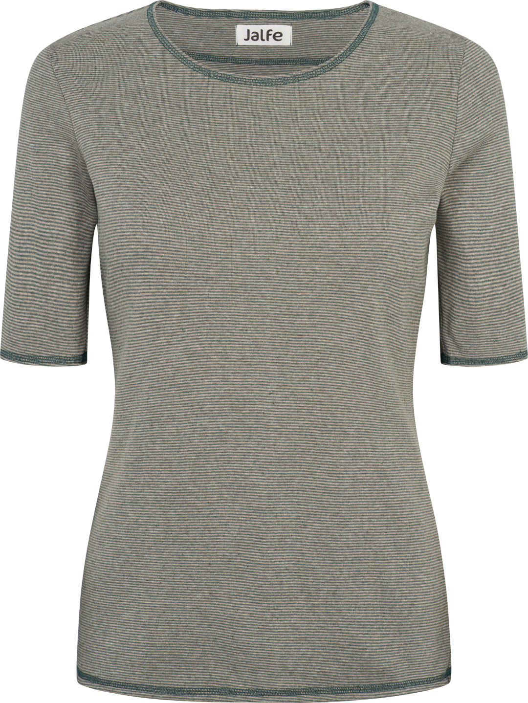 Shirt s/s stripes organic cotton